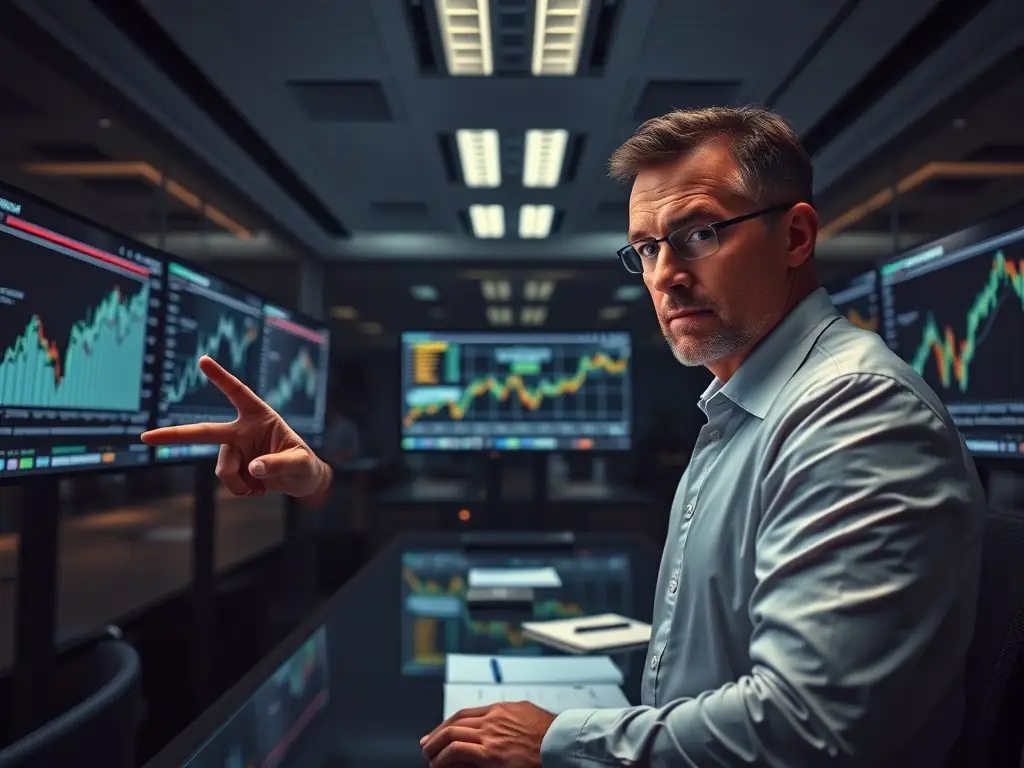 An image representing economic planning, featuring charts and graphs illustrating economic trends and forecasting models.
